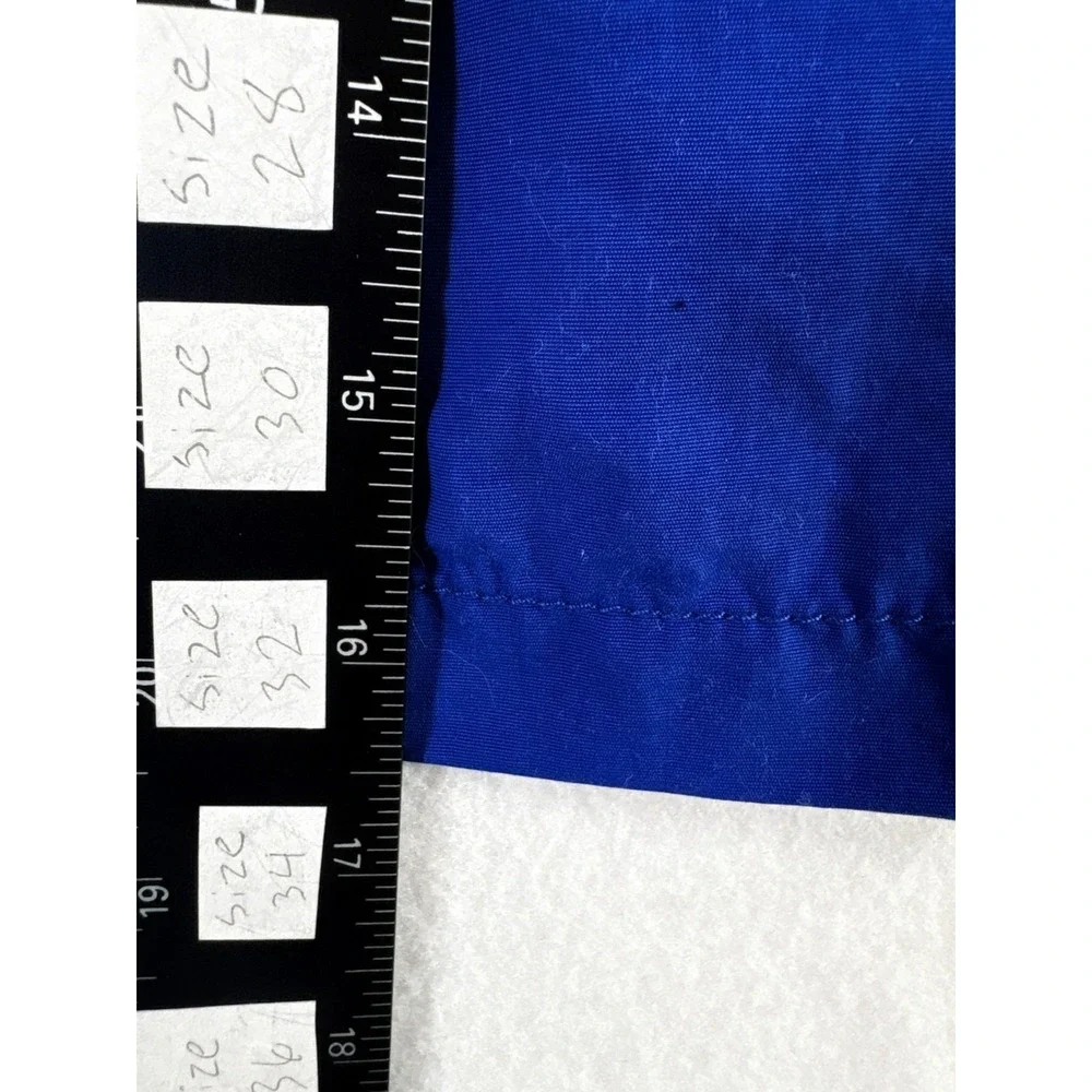 VTG‎ POLO Ralph Lauren Swim Shorts Mens Medium Royal Blue Nylon Mesh Drawstring